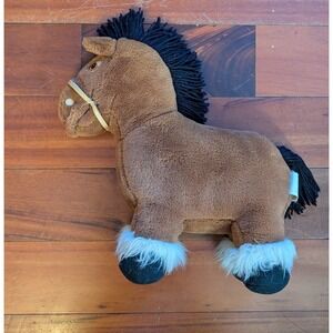Vintage Cabbage Patch Kids Brown Horse Plush Toy 1984